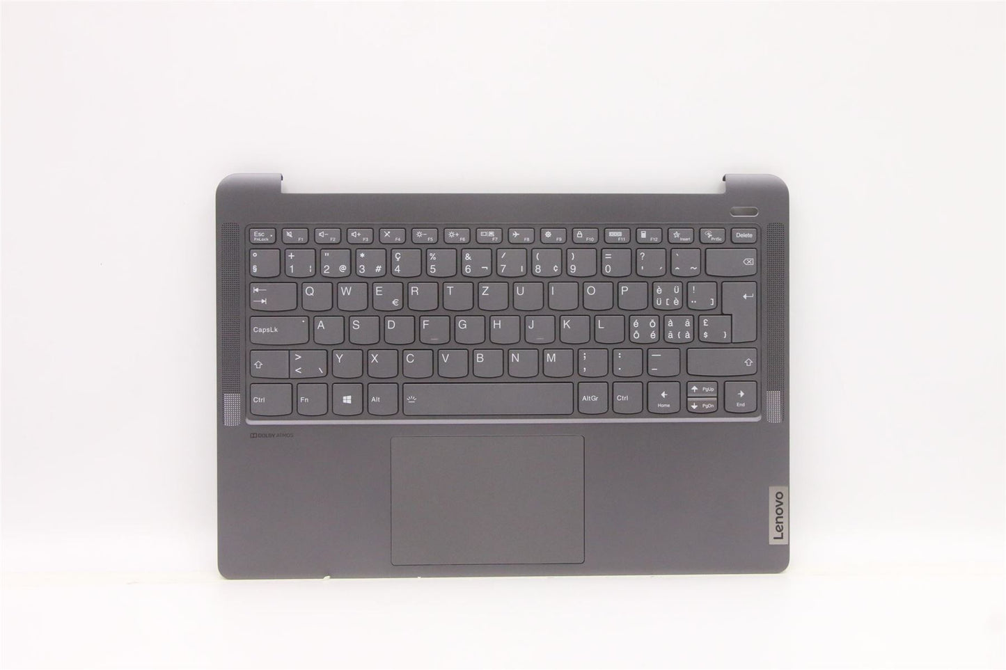 Lenovo IdeaPad 5 14ACN6 Palmrest Cover Touchpad Keyboard Storm Grey 5CB1C04907