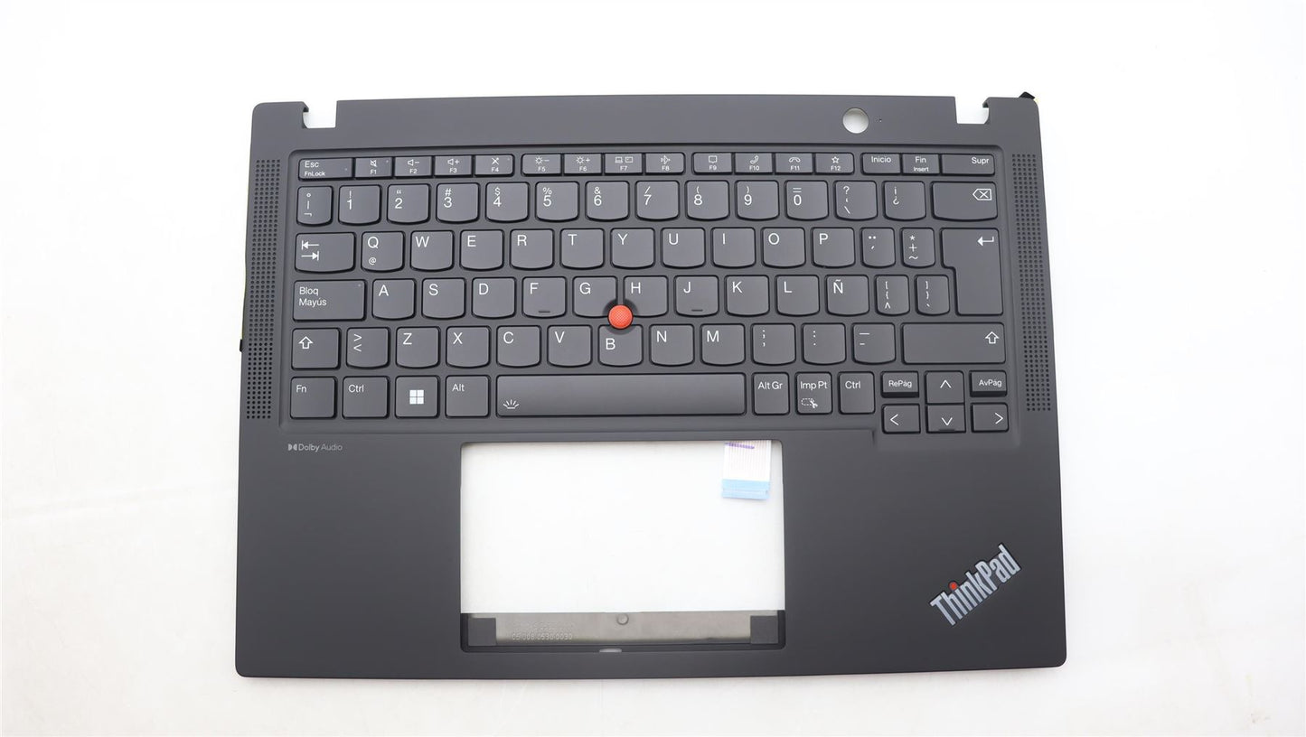Lenovo ThinkPad X13 Gen 4 Keyboard Palmrest Top Cover Spanish LA 5M11H94535