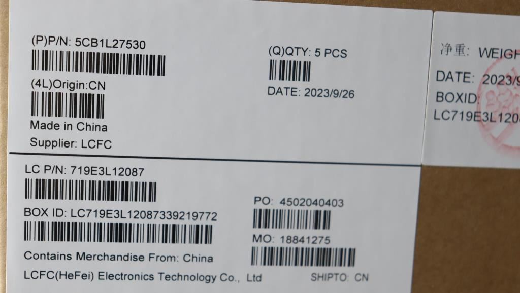 Lenovo Upper Case ASM_UKR L82XQ AG BL 5CB1L27530