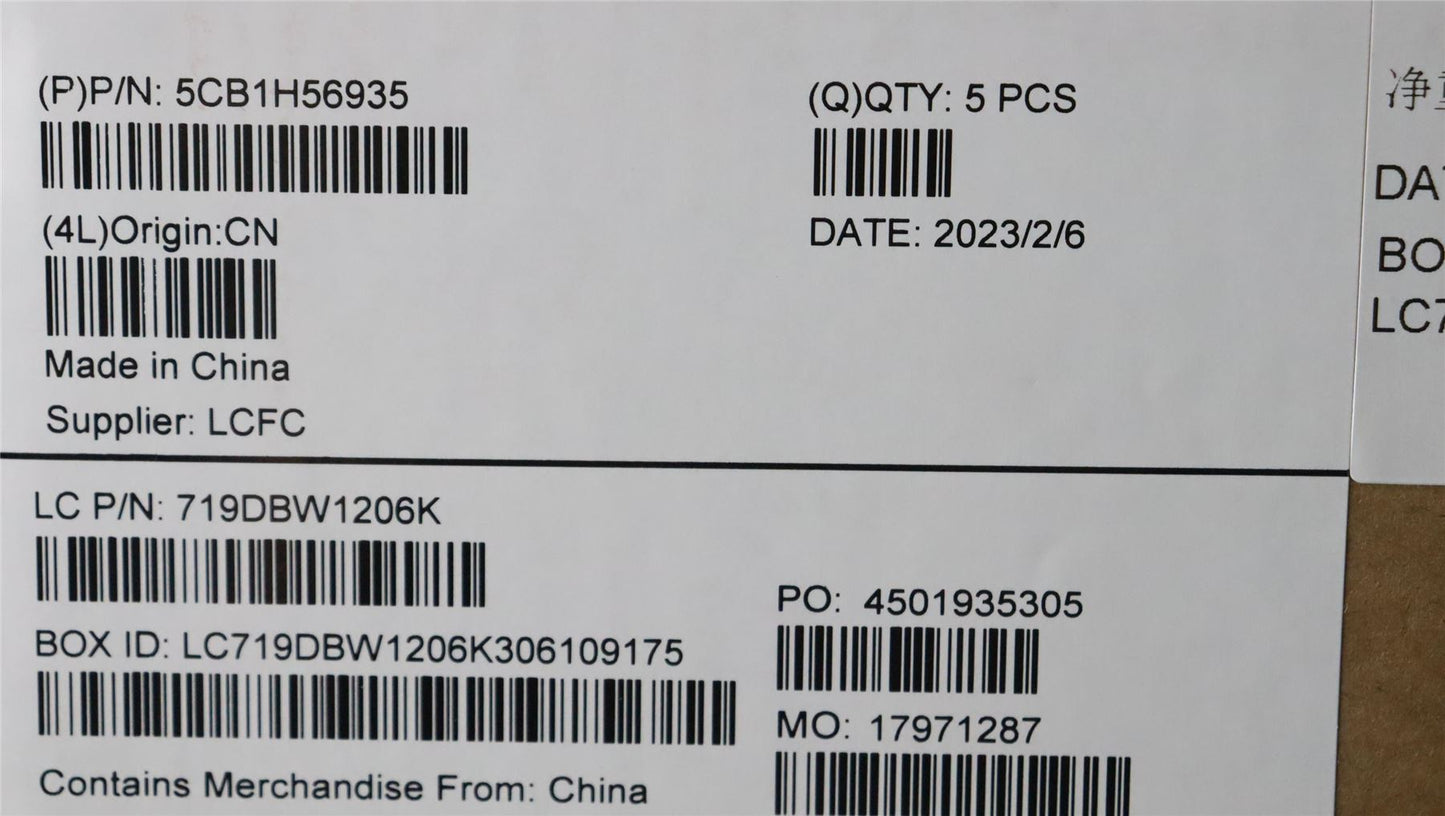 Lenovo Upper Case ASM_SPA L82RJ NFP AG 5CB1H56935