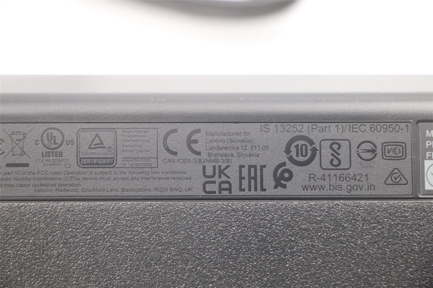 Lenovo USB Calliope KB BK GER 5D50U84448