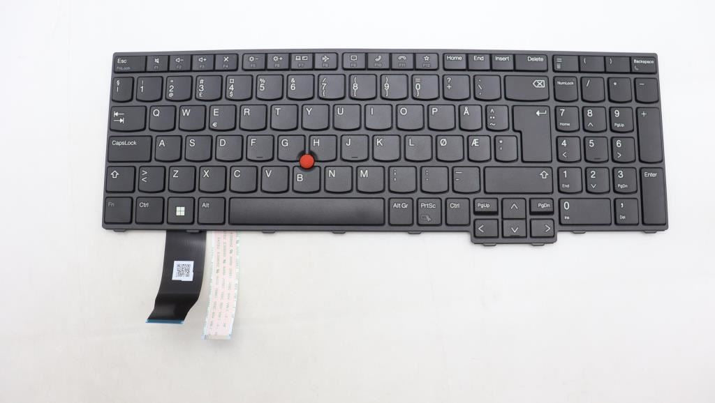 Lenovo ThinkPad T16 Gen 1 P16s Gen 1 Keyboard Nordic Backlit 5N21D93814