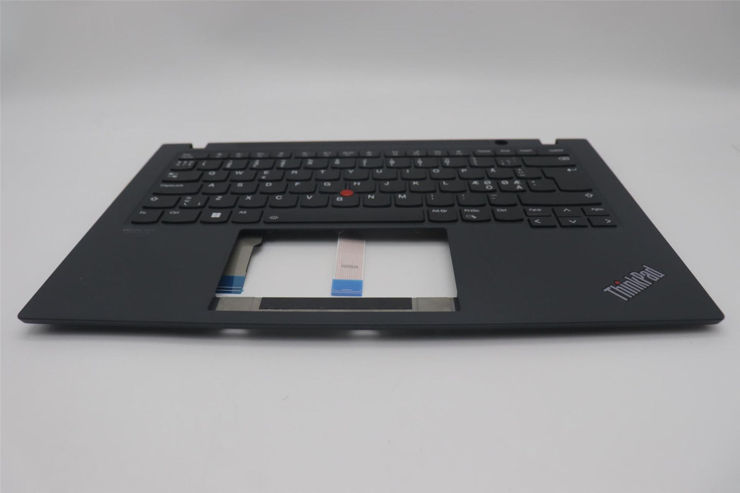 Lenovo ThinkPad T14s Gen 2 Keyboard Palmrest Top Cover Nordic Black 5M11F24624