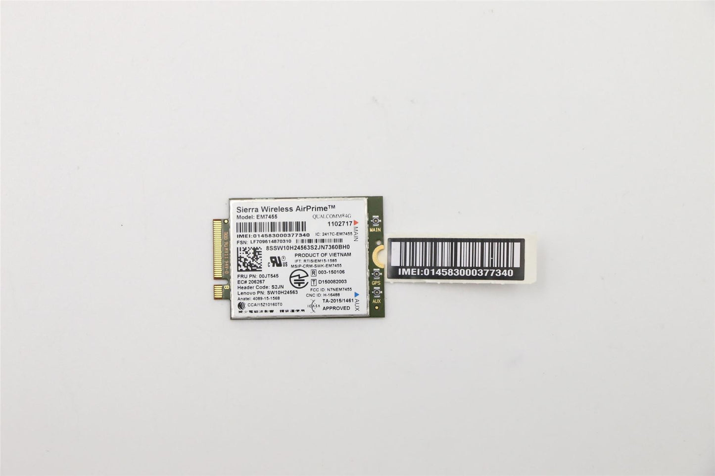 Lenovo Wireless,CMB,SIE,EM7455 Tab 00JT545