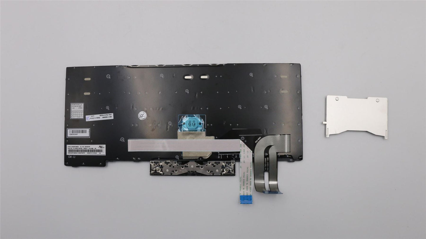 Lenovo ThinkPad T480s L380 L390 E480 E490 Keyboard US Silver 01YN380