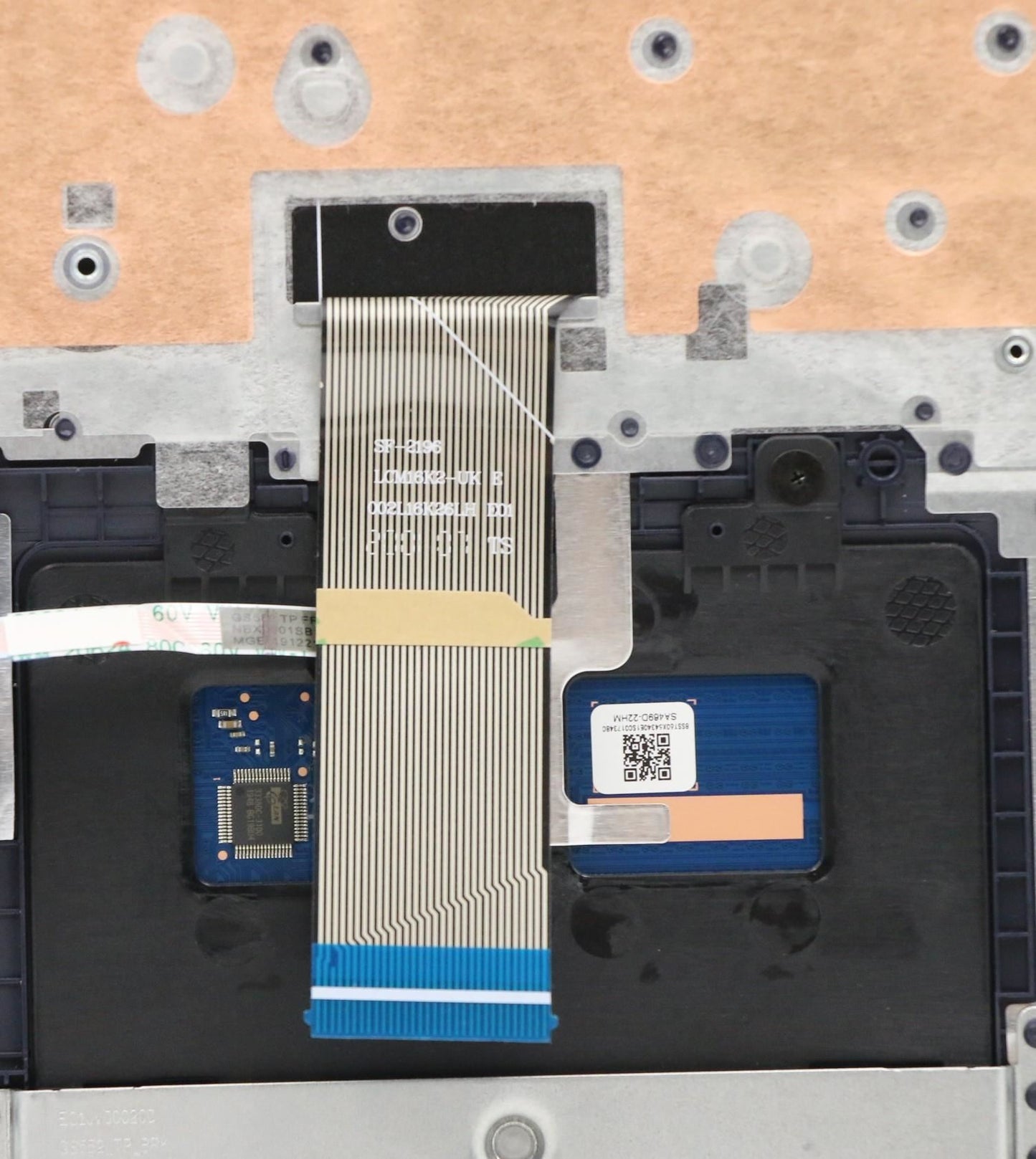 Lenovo IdeaPad 3-15ARE05 3-15IIL05 Keyboard Palmrest Top Cover Blue 5CB0X57554