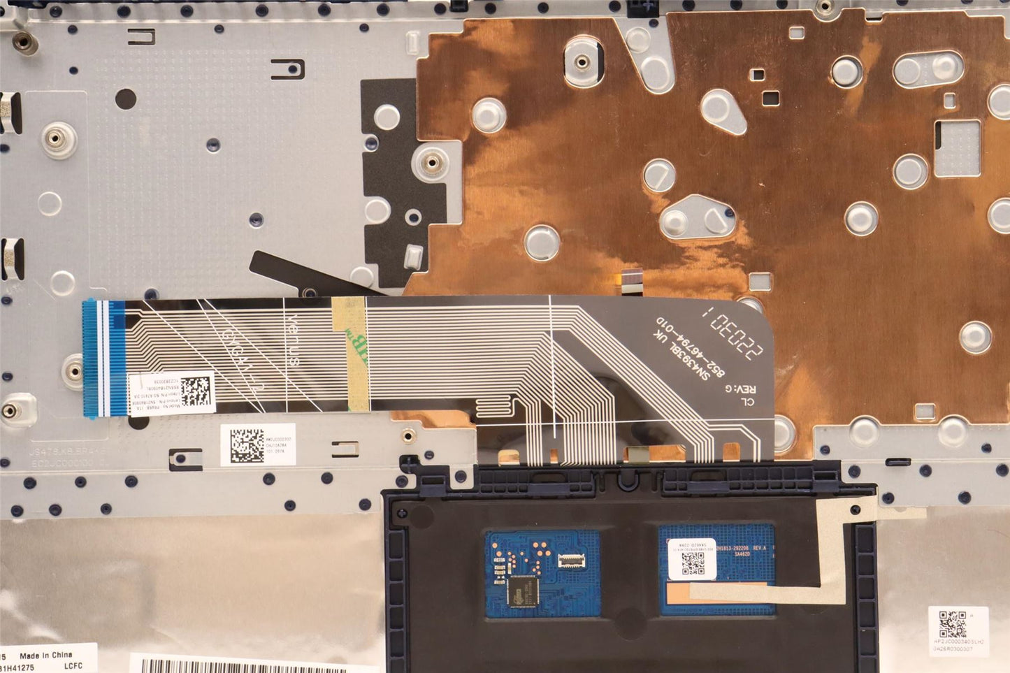 Lenovo Upper Case ASM_ITA L82RJ FP AB BL 5CB1H41275