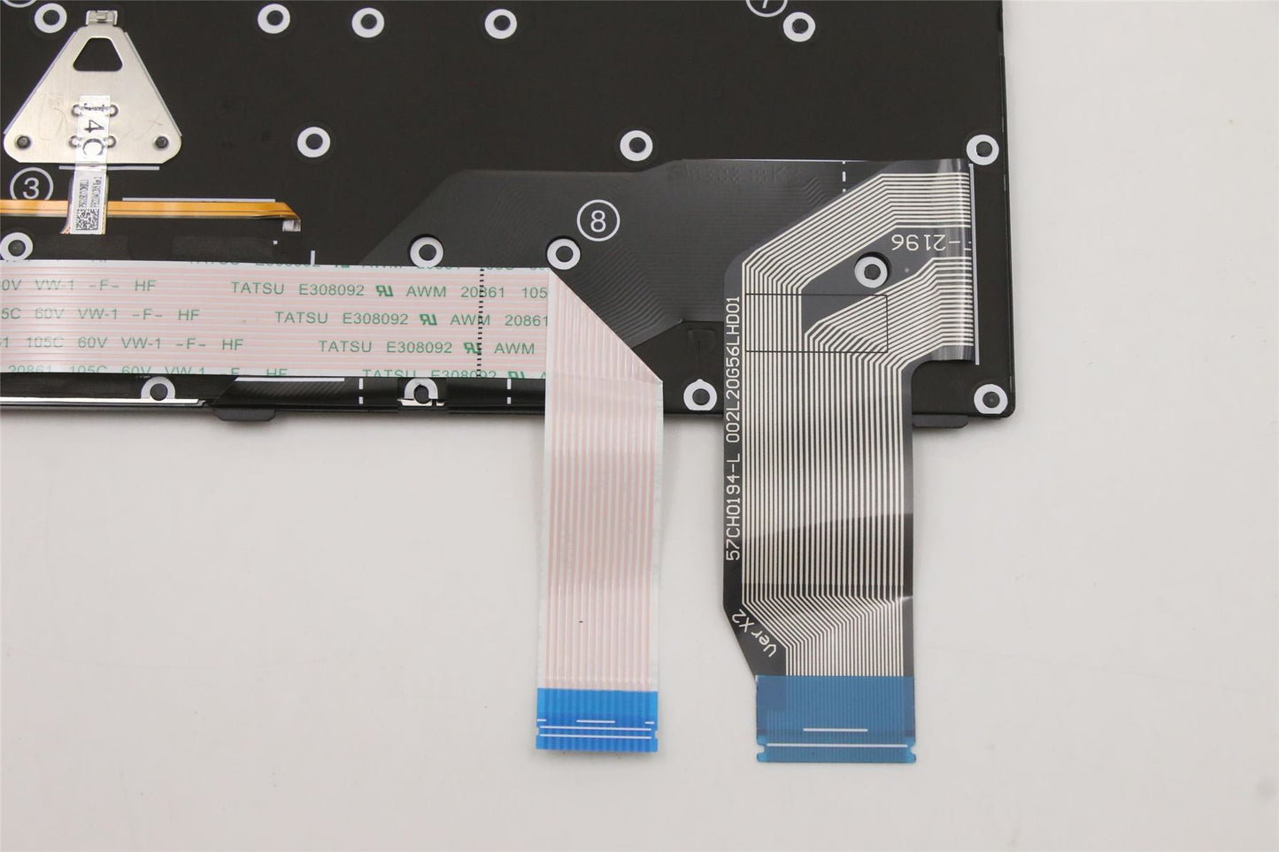 Lenovo ThinkPad X13 2 Keyboard Belgian Black Backlit 5N21A21740