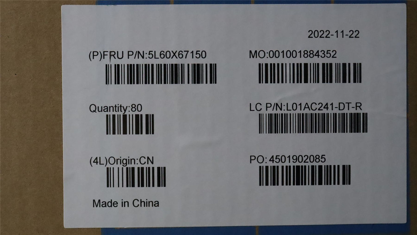 Lenovo 5L60X67150 LINECORD Fru, LINECORD,TH,1.8M,3P,NON-LH