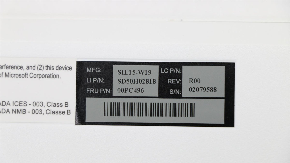 Lenovo Slim USB KB N L-W_Polish Keyboard 00XH419
