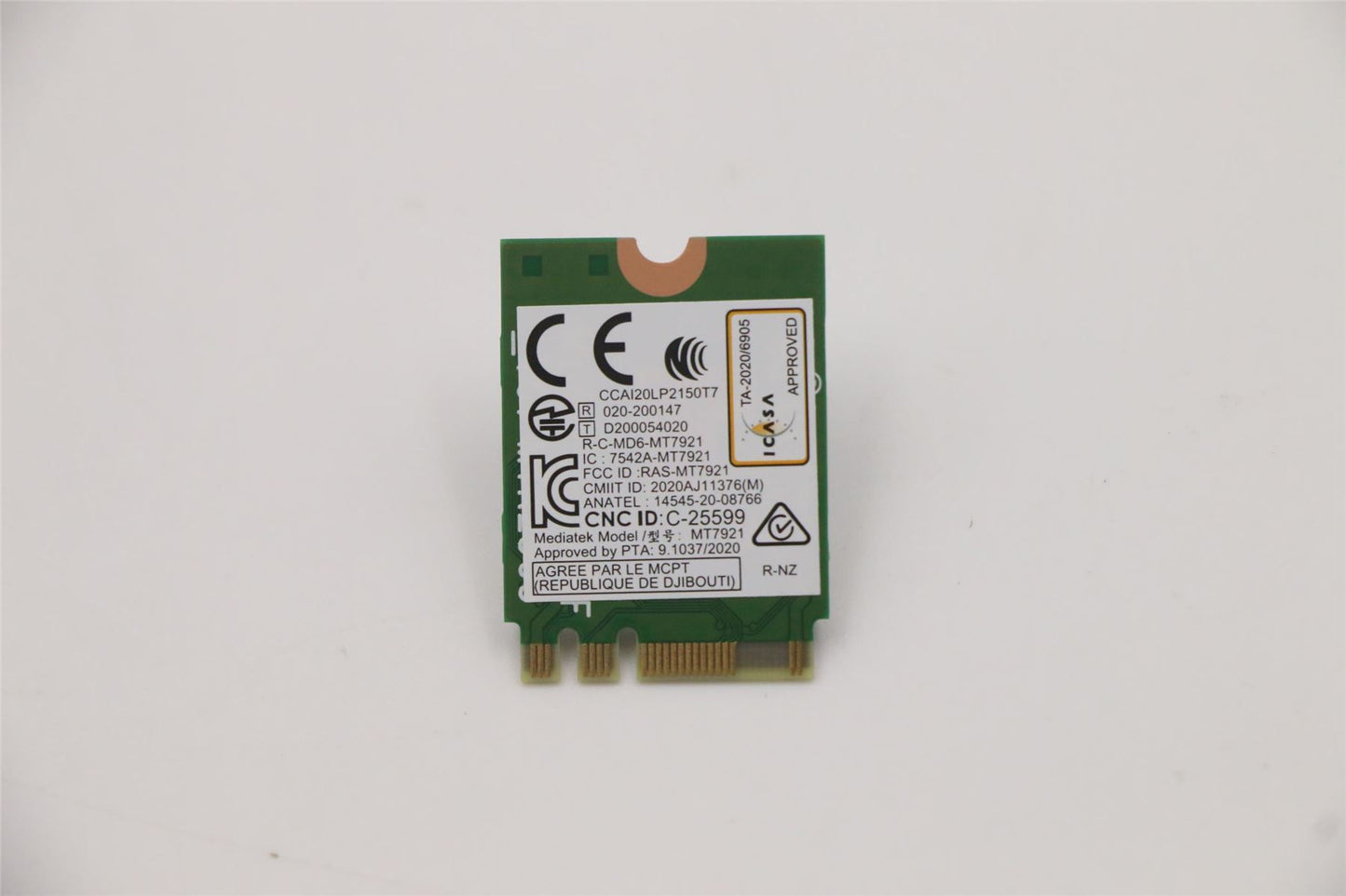 Lenovo 5W10V25823 Wireless,CMB,FXN,MT7921 M2
