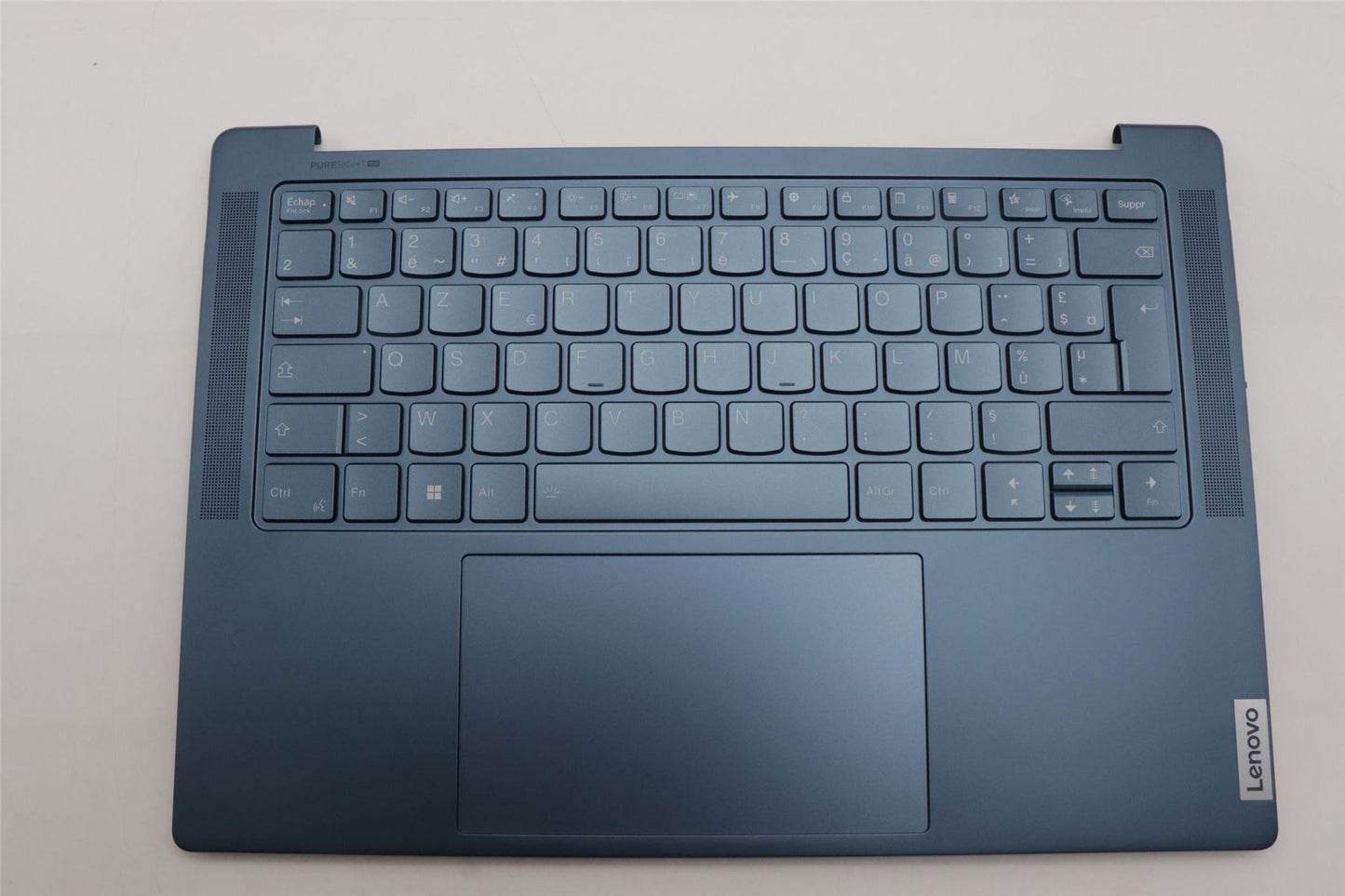Lenovo Yoga 7 14APH8 Palmrest Touchpad Cover Keyboard French Blue 5CB1L79987