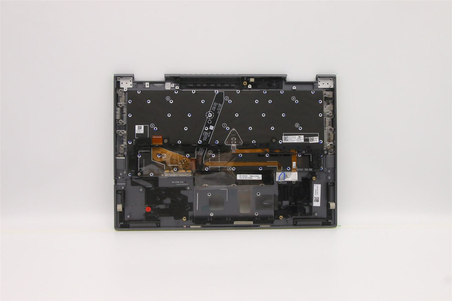 Lenovo ThinkPad X1 6th Gen Keyboard Palmrest Top Cover Greek 5M11C40964