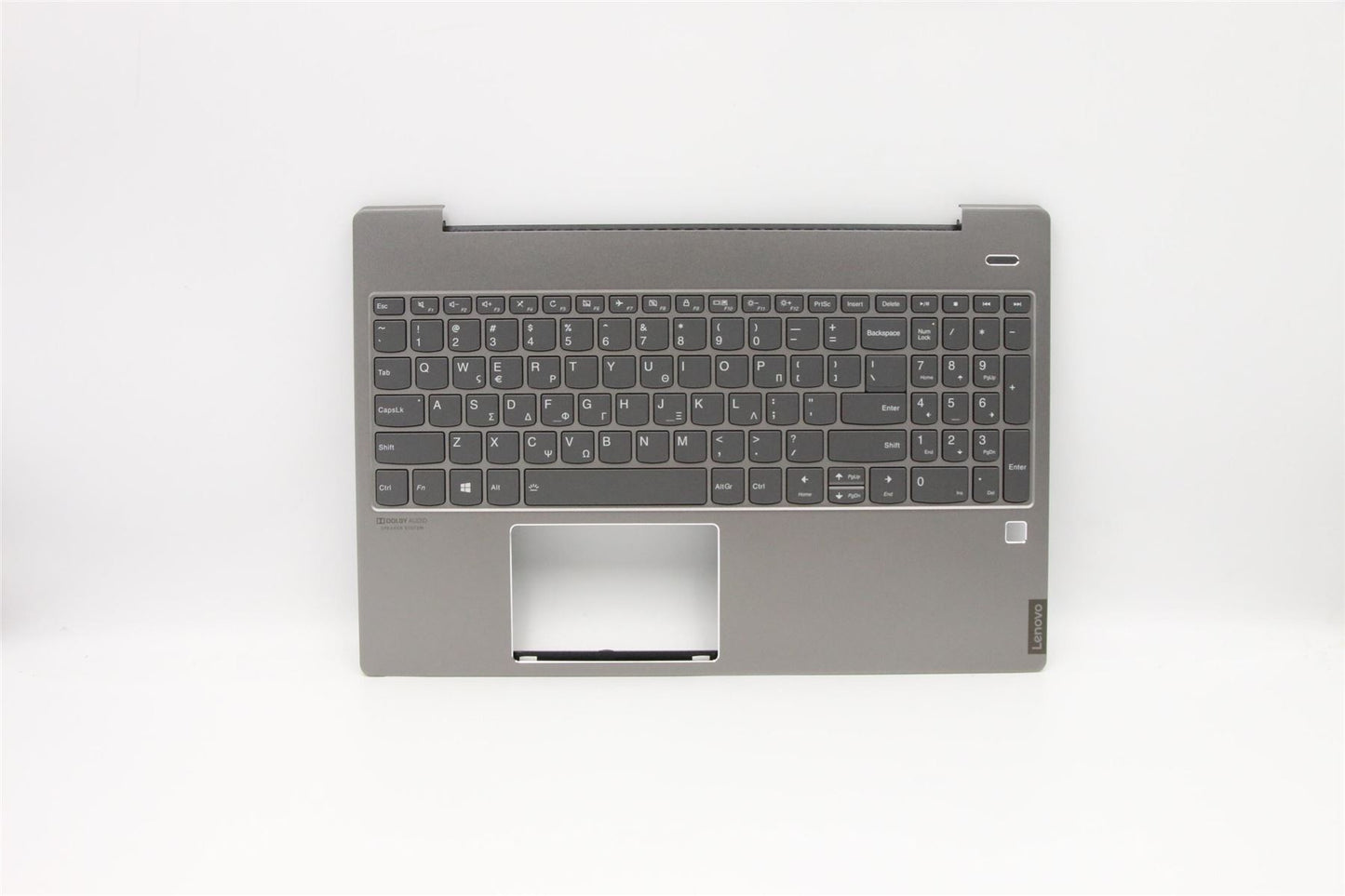 Lenovo IdeaPad S540-15IWL GTX Keyboard Palmrest Top Cover Greek Grey 5CB0U43620
