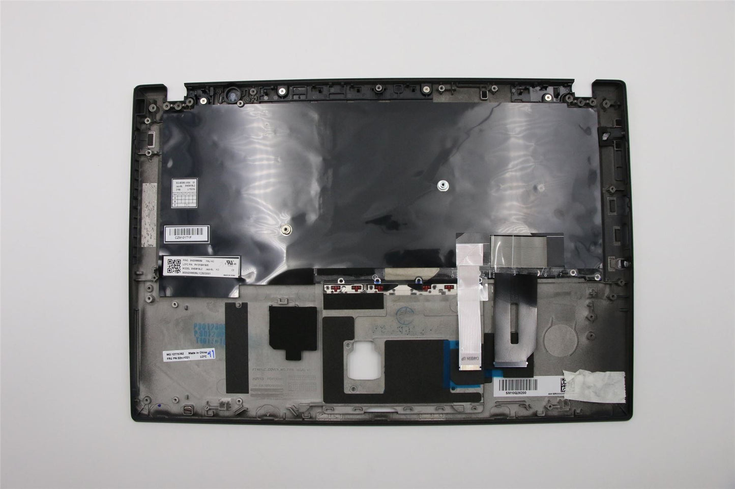 Lenovo ThinkPad T490s Keyboard Palmrest Top Cover Korean Black Backlit 02HM221