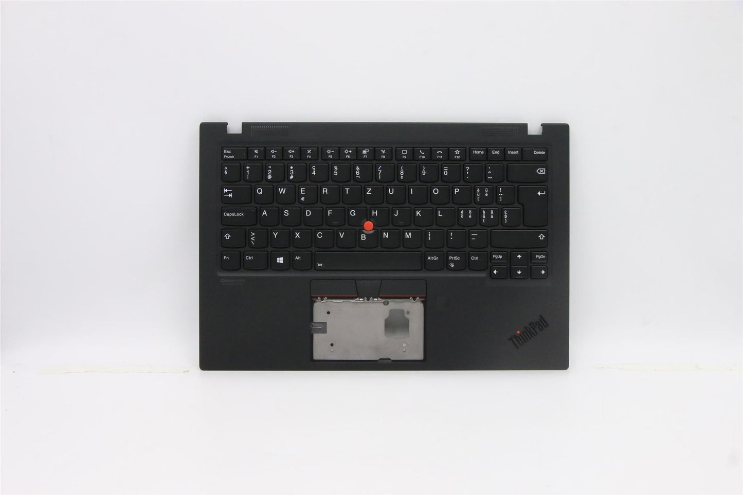 Lenovo Carbon X1 8th Keyboard Palmrest Top Cover Swiss Black Backlit 5M10Z27493