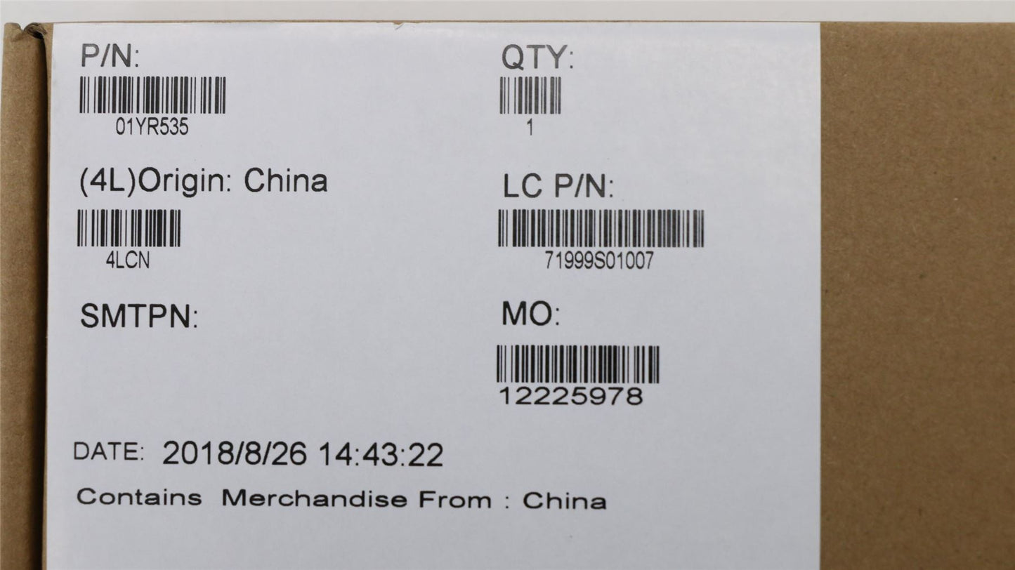 Lenovo ThinkPad X1 6th Gen Palmrest Cover Keyboard Czech Slovakian Black 01YR535