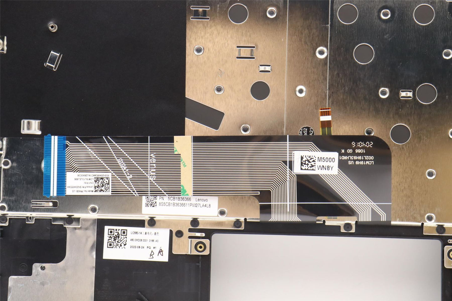 Lenovo Upper Case ASM_ENG W 82HS AB 5CB1B36366