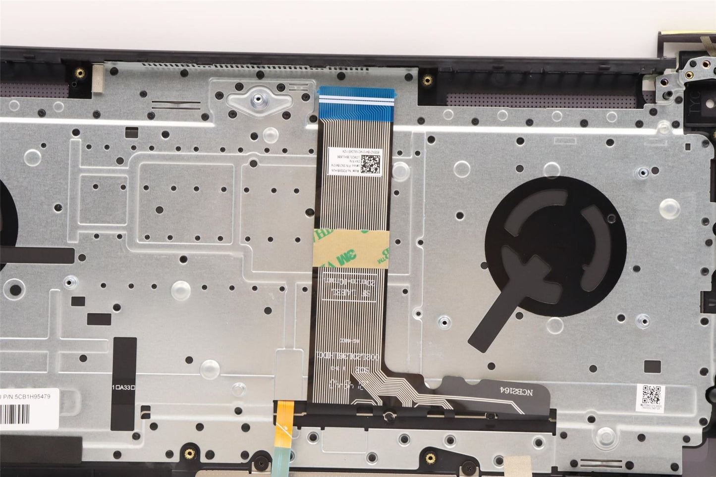 Lenovo IdeaPad 5 16IAH7 Palmrest Cover Touchpad Keyboard Hungarian 5CB1H95479