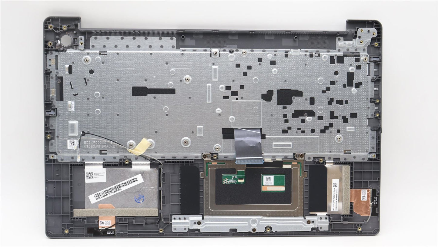 Lenovo IdeaPad 3 15ABR8 Palmrest Cover Touchpad Keyboard German Grey 5CB1K96891