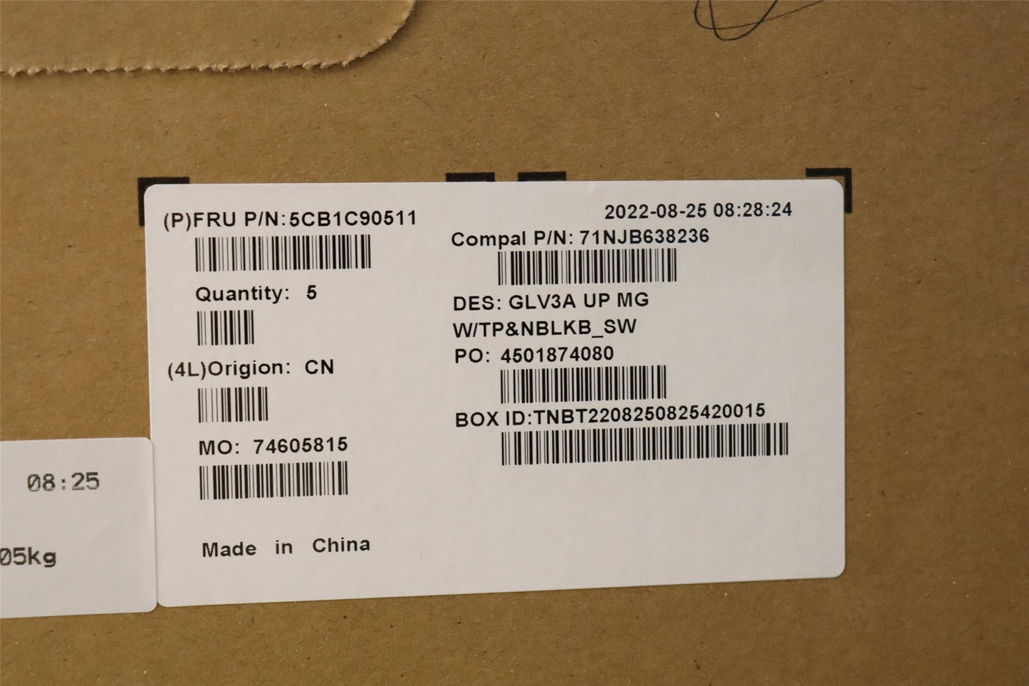 Lenovo Upper Case ASM_SWS C 21A2 MGNBL 5CB1C90511