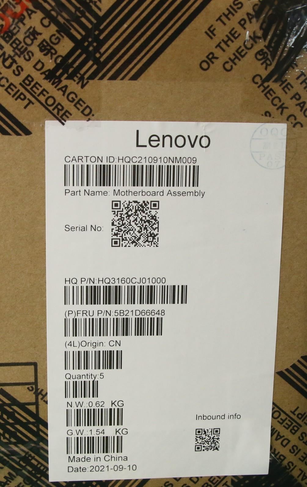 Lenovo IdeaPad 3 15IJL6 Motherboard Logic Board UMA intelCeleronN4500 5B21D66648