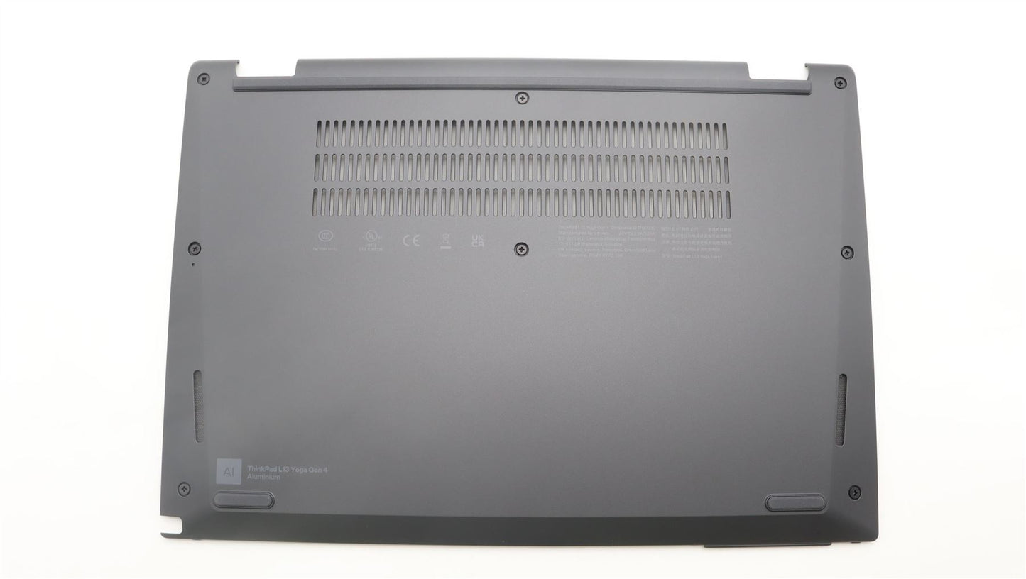 Lenovo Yoga L13 Gen 4 Bottom Base Lower Chassis Cover Black 5M11L64845