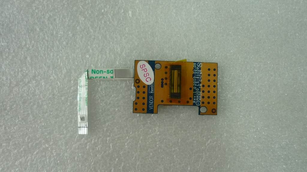 Lenovo NAU00 FINGER PRINT Fingerprint FPR Board 31044077