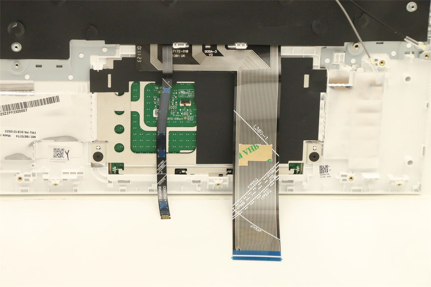 Lenovo Upper CaseASM_NORDICL82JFSTw/BUWRF 5CB1D10523