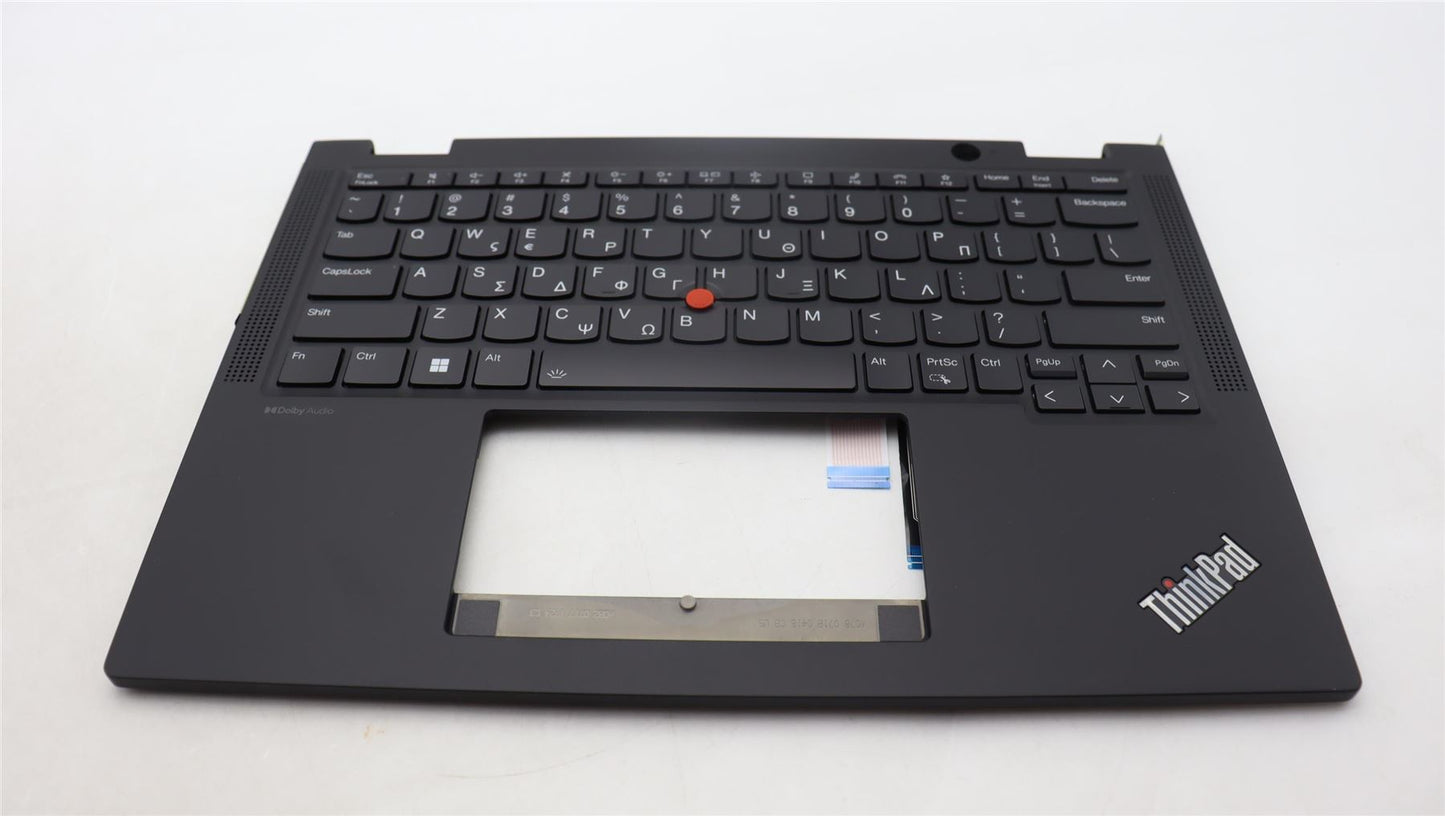 Lenovo ThinkPad X13 Gen 4 Keyboard Palmrest Top Cover Greek Black 5M11L64118