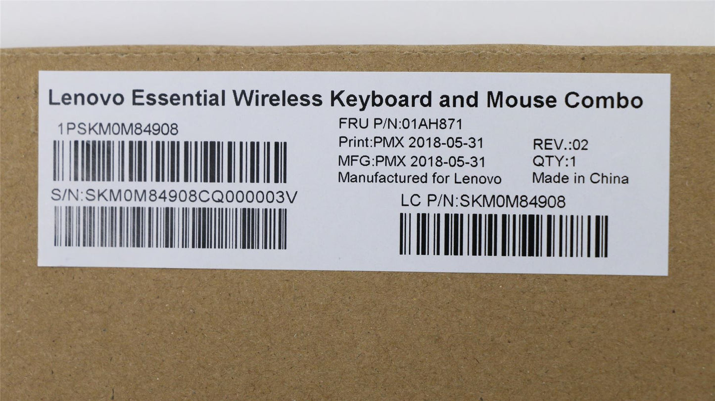 Lenovo ThinkCentre M920z M90a M820z Wireless Keyboard Mouse Kazakh Black 01AH871