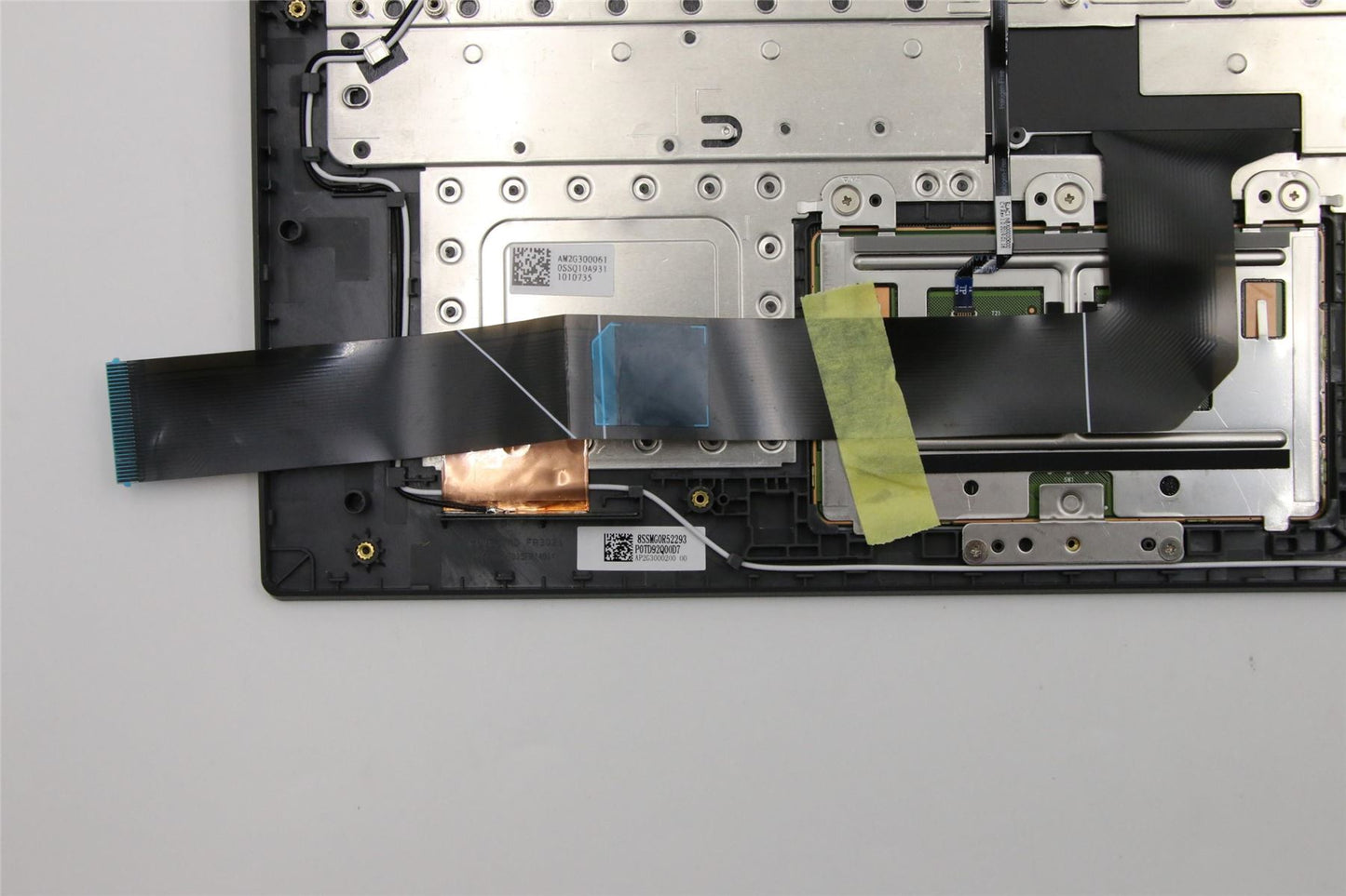 Lenovo Chromebook 14e S345-14AST Repose-paume pour clavier US Gris minéral 5CB0S95246