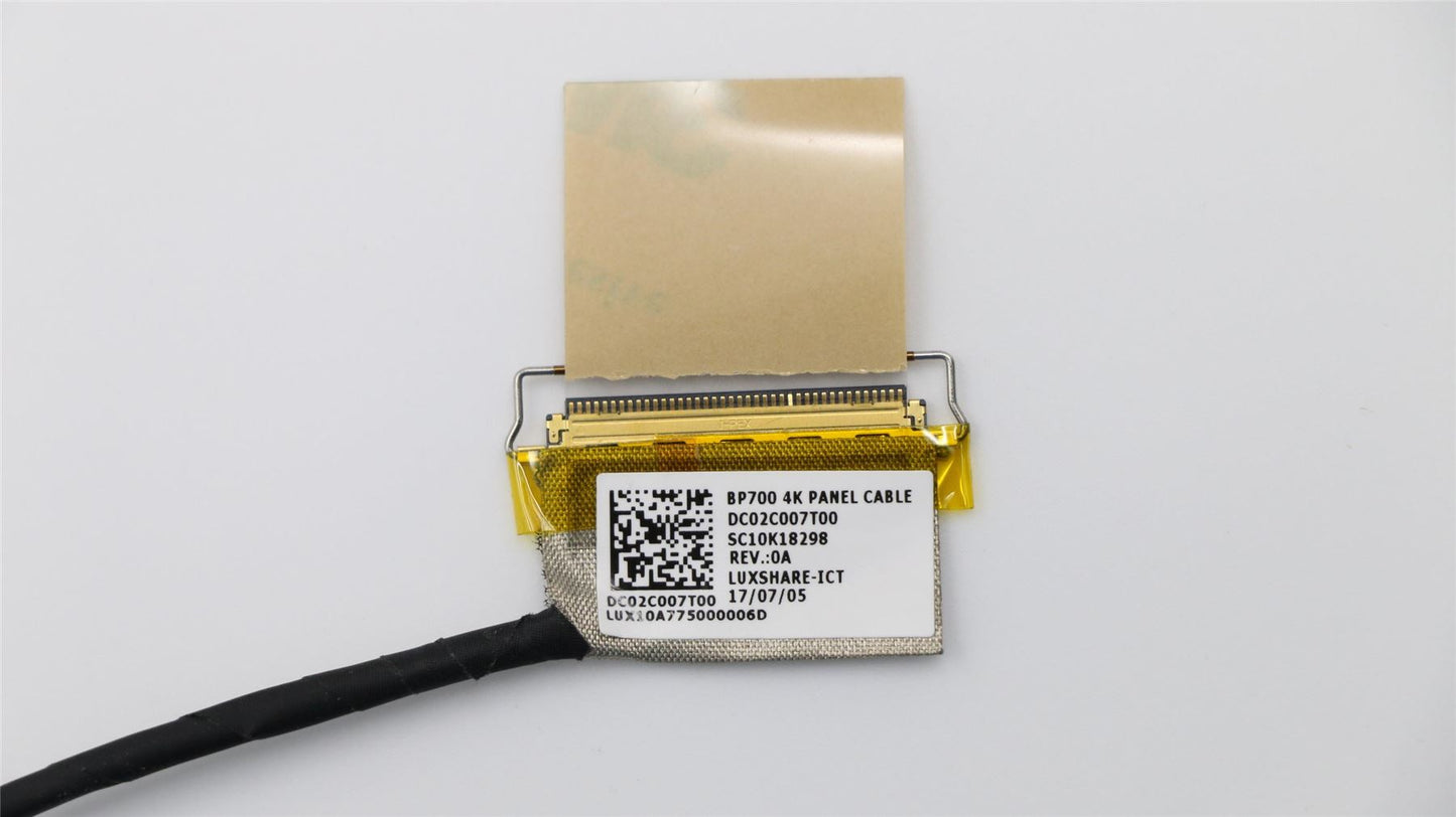 Lenovo ThinkPad P70 Cable Lcd Screen Display LED 00NY376