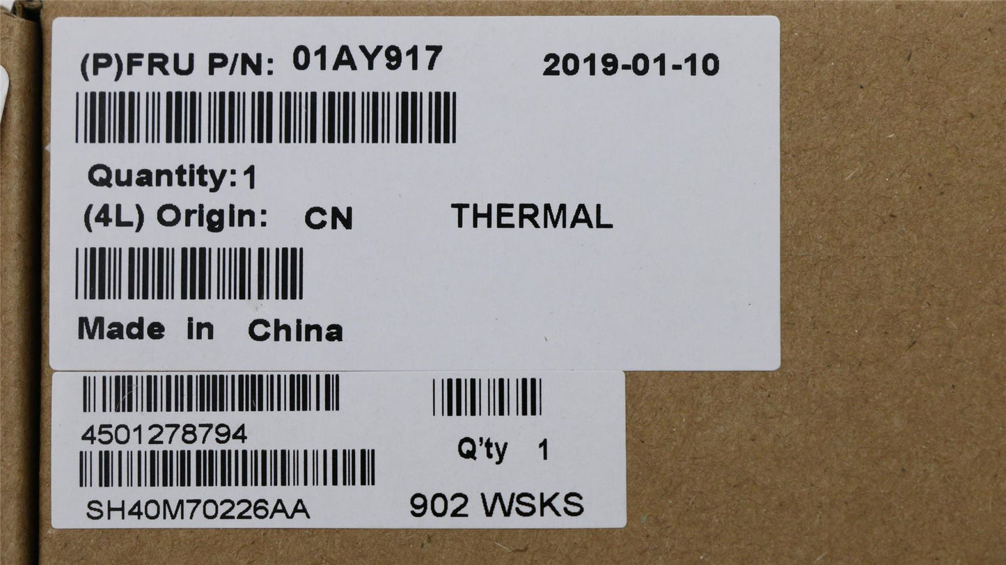 Lenovo Yoga X1 3rd Fan Heatsink 01AY917