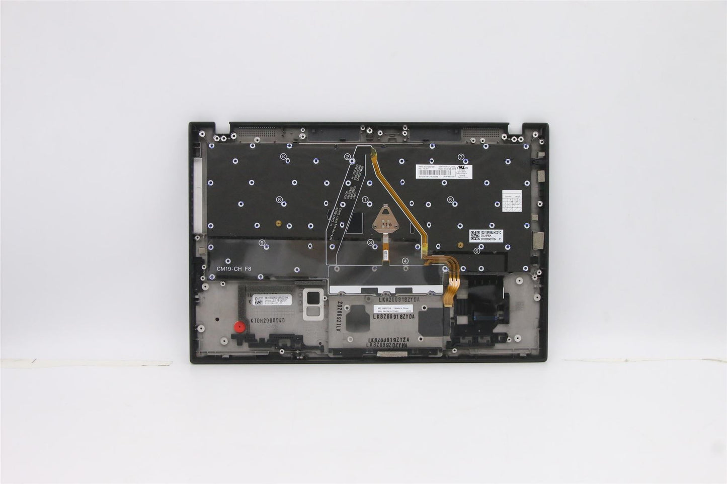 Lenovo MECH_ASM GRP_KBD_BZL_PT_WL_DB_CHY 5M10Z27483