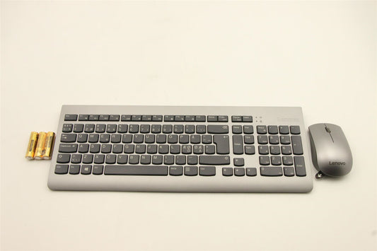 Lenovo IdeaCentre A540-27ICB 5-27IMB05 Wireless Keyboard Mouse Silver 5KM0U87472