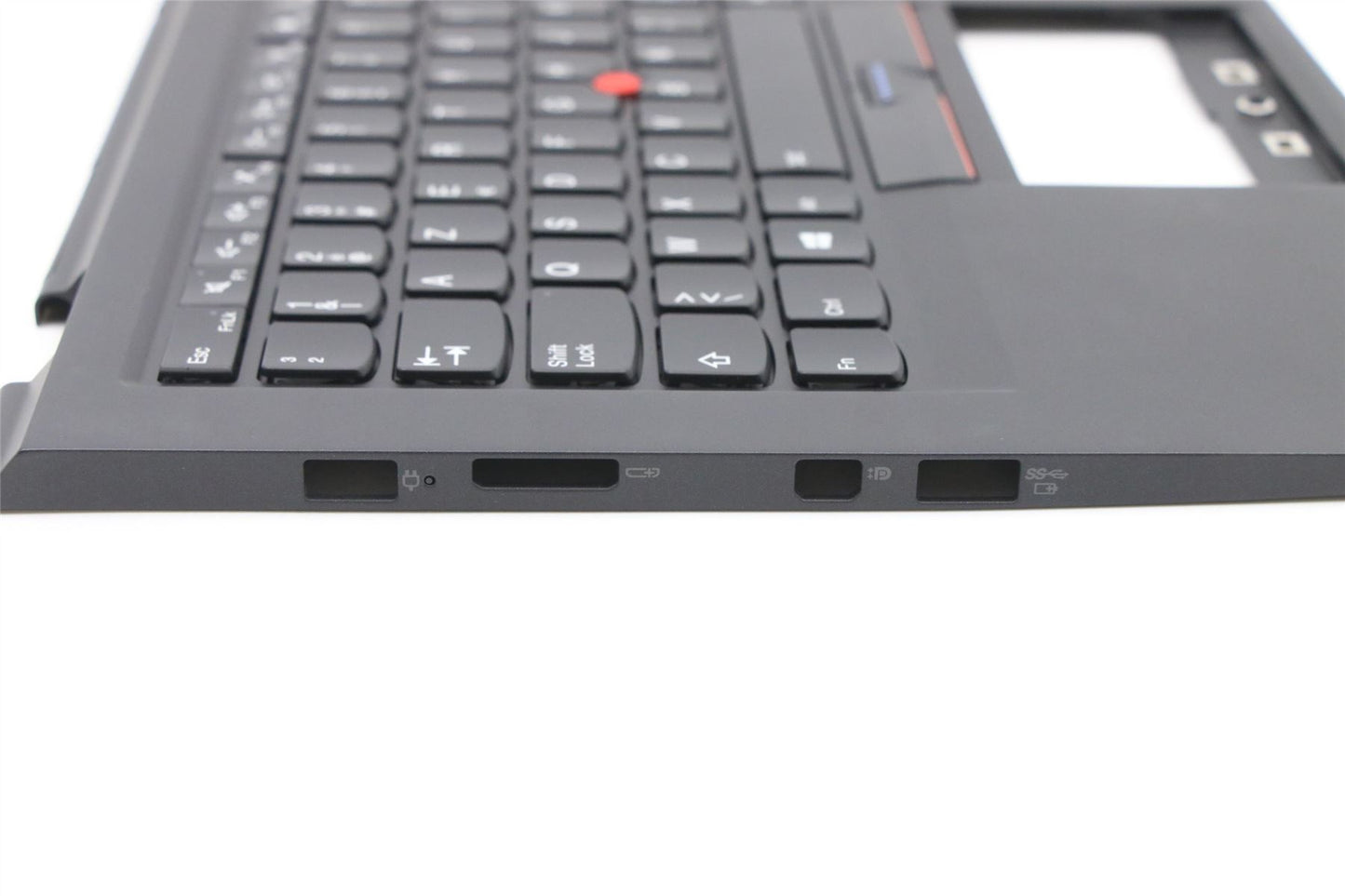 Lenovo Carbon X1 4th Keyboard Palmrest Top Cover Belgian Black Backlit 01AV158