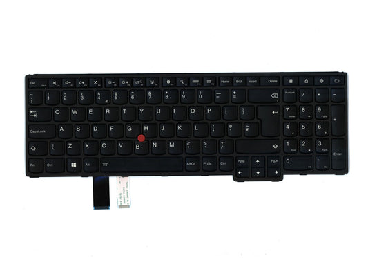 Genuine Lenovo ThinkPad Yoga 15 Keyboard UK Black Backlit 00HN294 00HW679