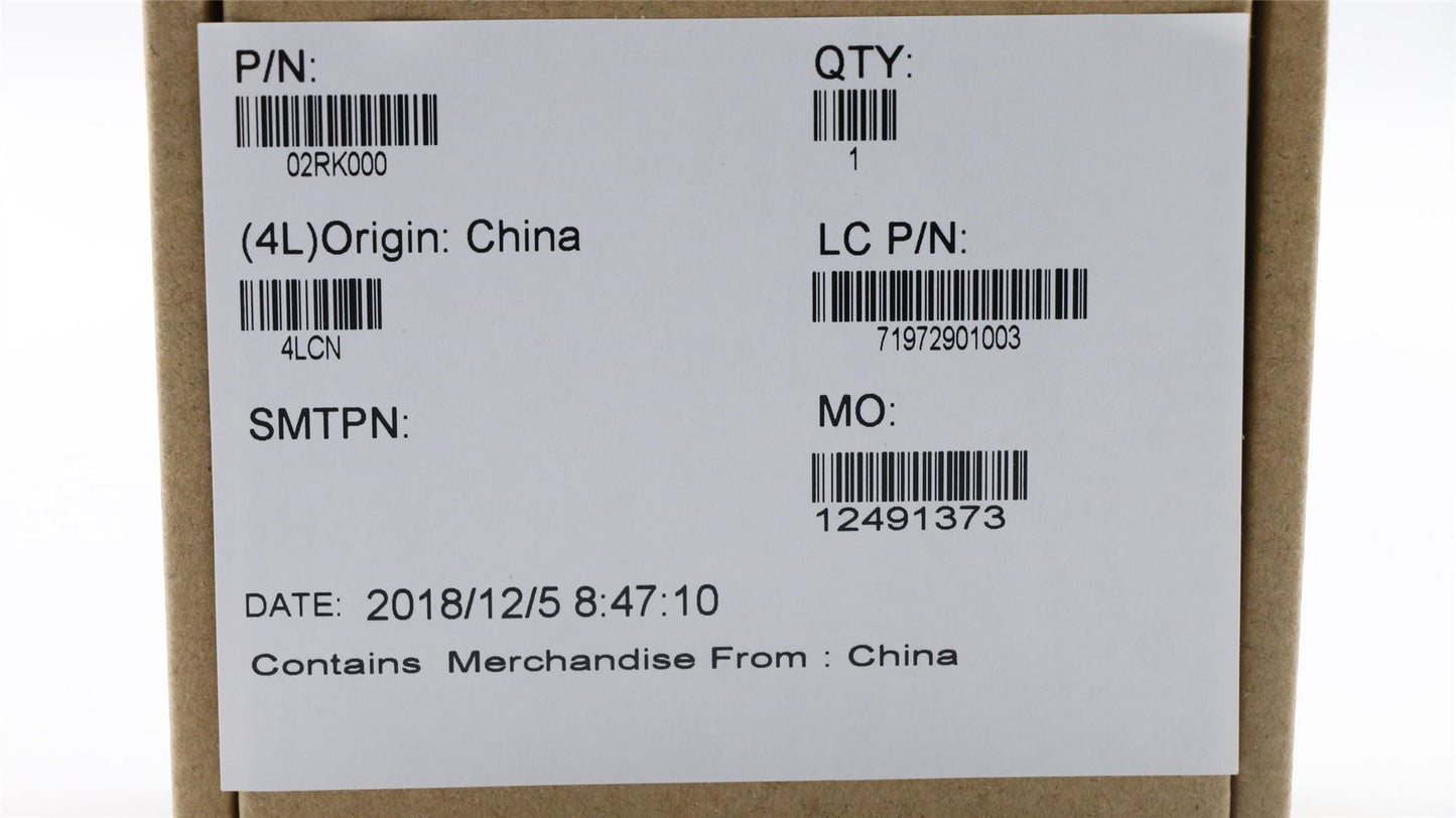 Lenovo Win10 CMIT GKU VZ0SG COA LBL 02RK000
