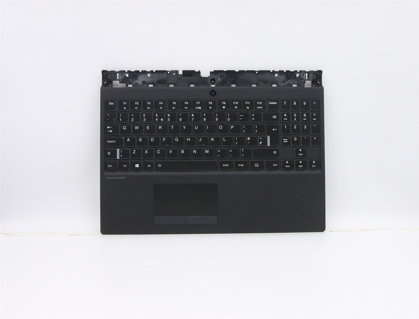 Lenovo Legion Y530-15ICH Keyboard Palmrest Top Cover UK Black Backlit 5CB0R40188