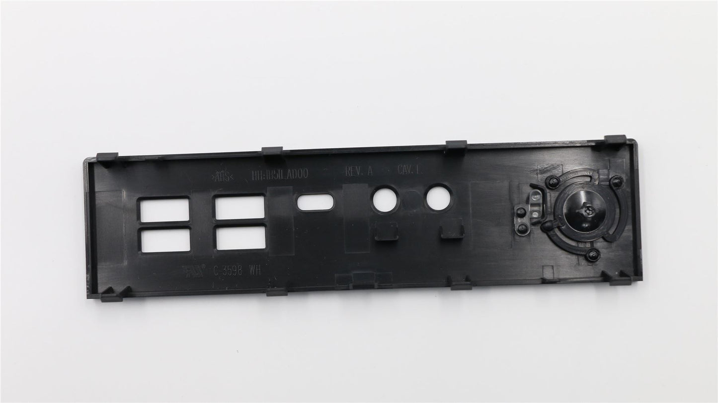 Lenovo ThinkCentre M720t I/O Port Bezel Cover Black 01YW263