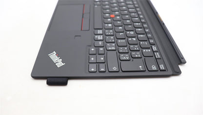 Lenovo MECH_ASM Backlit KB FRA/ENG FPR Black English French Keyboard 5M11A36994