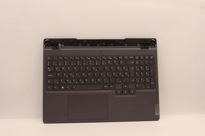 Lenovo 5 15IAH7 Palmrest Cover Touchpad Keyboard Hungarian Storm Grey 5CB1H22931