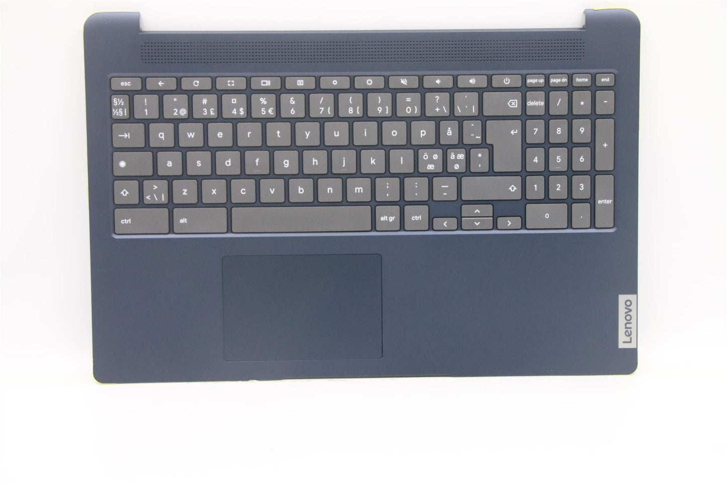 Lenovo IdeaPad 3 15IJL6 Palmrest Cover Touchpad Keyboard Nordic Blue 5CB1D69303