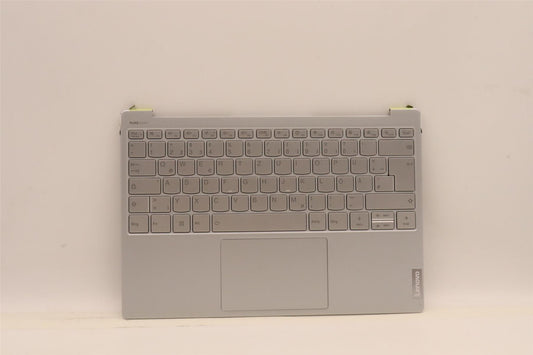 Lenovo Yoga 7 13IAP7 Palmrest Cover Touchpad Keyboard German Backlit 5CB1J31326