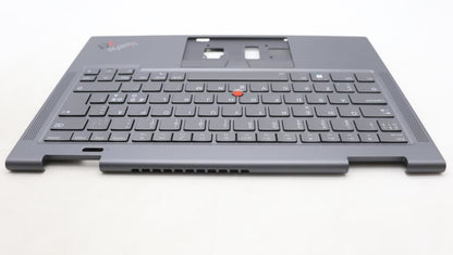 Lenovo Yoga X1 8th Gen Palmrest Touchpad Cover Keyboard Nordic Grey 5M11H62464