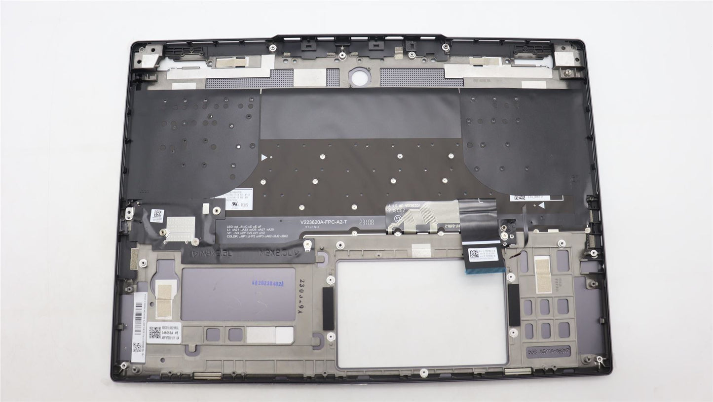 Lenovo Legion S7 16APH8 Keyboard Palmrest Top Cover UK White Backlit 5CB1L68873
