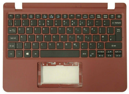 Acer Aspire ES1-132 Palmrest Cover Keyboard UK Red 6B.GG3N7.029