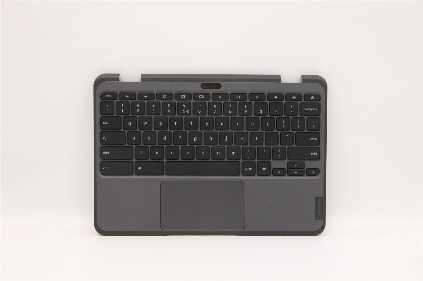 Lenovo Chromebook 300e Gen 3 Palmrest Cover Touchpad Keyboard Grey 5M11C94722