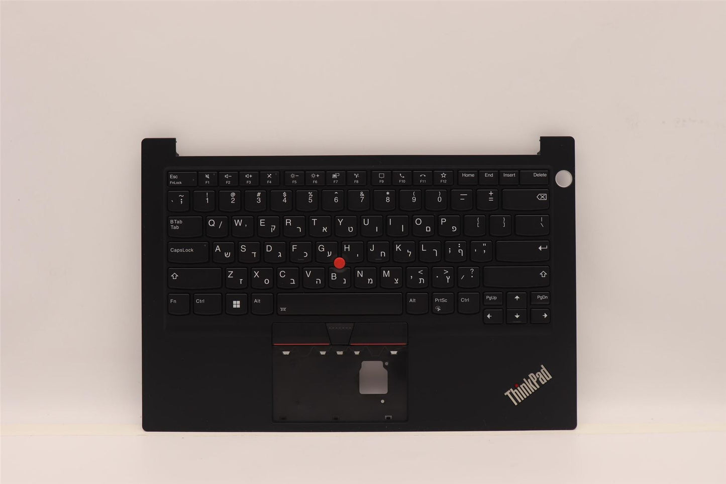 Lenovo ThinkPad E14 Gen 4 s Keyboard Palmrest Top Cover Hebrew Black 5M11H59049